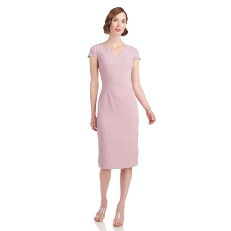 JS Collections - Womens Louise Short Sleeve Midi Dress