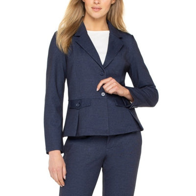 Liverpool Los Angeles - Womens Peplum Blazer