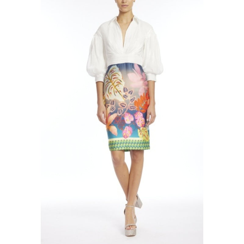 Badgley Mischka - Womens Combo Prnt Skirt