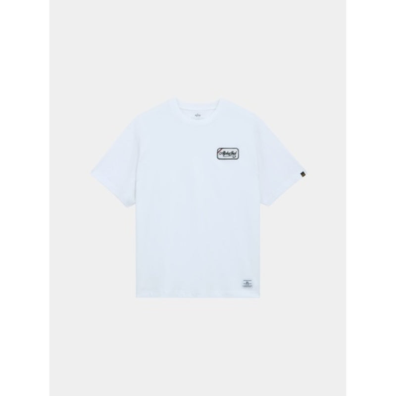 Alpha Industries - Mens Essential Relaxed Fit Tee (Alpha Ind Patch)