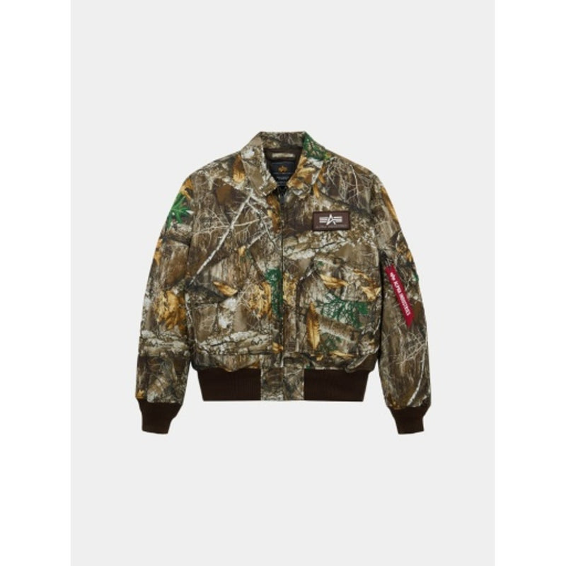 Alpha Industries - Mens Cwu 45/P Heritage Fit Flight Jacket (Camo)