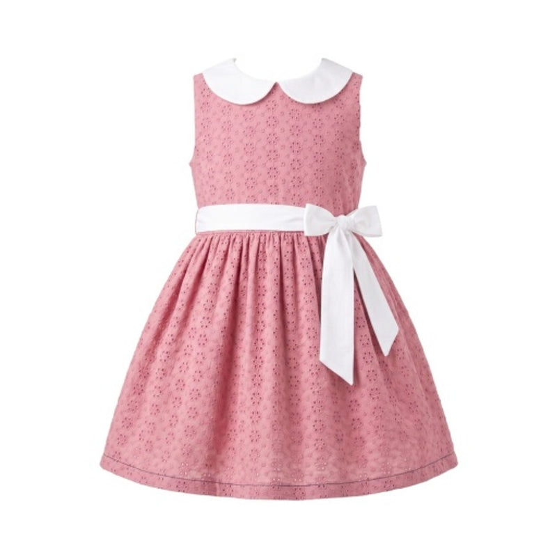 Hope & Henry - Girls Organic Peter Pan Collar Tea Dress