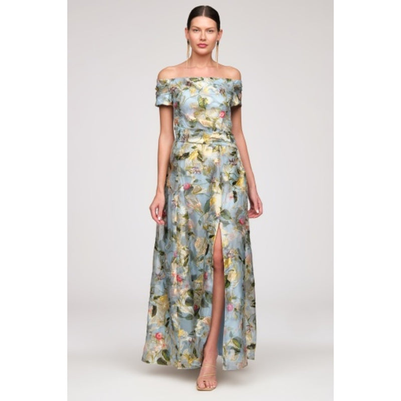 JS Collections - Womens Carissa a Line Gown