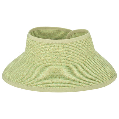 San Diego Hat Company - the Shimmer Mini Roll Up Visor- Ultrabraid Mini