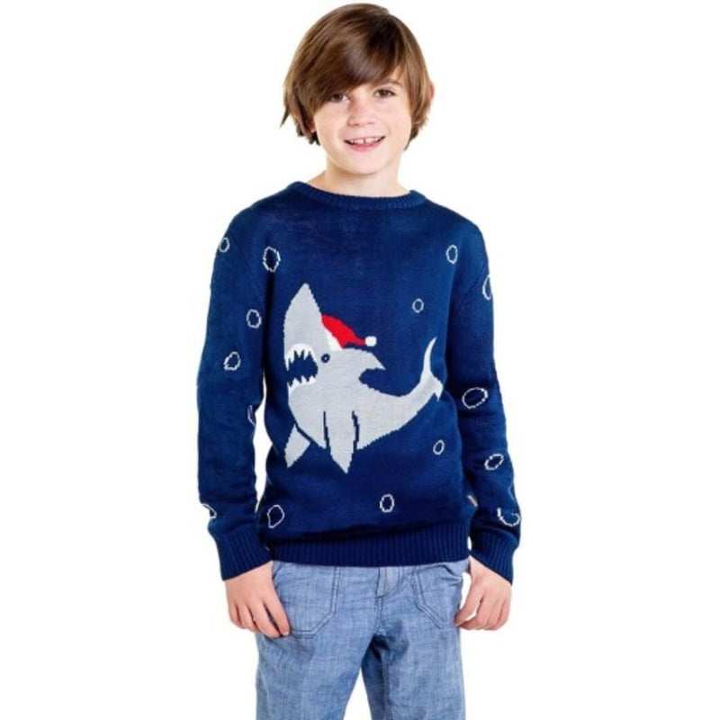 Tipsy Elves - Kids Youth Sea Sleigher Sweater