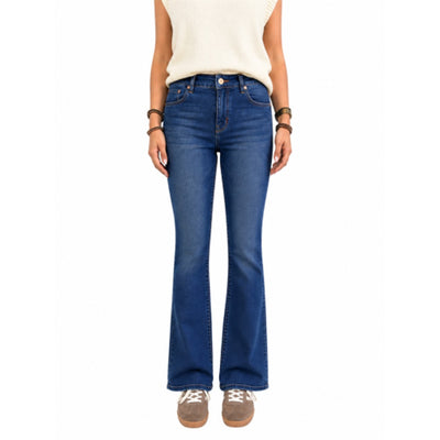 1822 Denim - Womens Petite 28" Slim Boot Jean