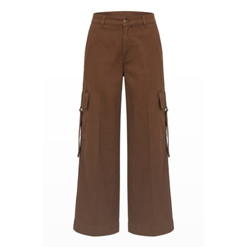 Liverpool Los Angeles - Womens Mid-Rise Cargo Wide Leg 31" Ins