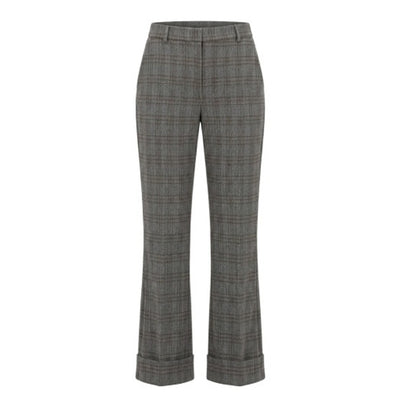 Liverpool Los Angeles - Womens Hr Flare Trouser with Cuff Hem 31" Ins