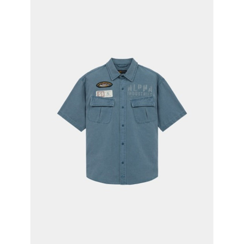 Alpha Industries - Mens Fatigue Ss Relaxed Fit Shirt (Patched)