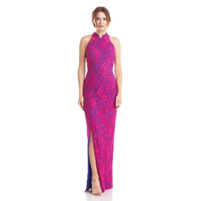 JS Collections - Womens Molly Collar Gown
