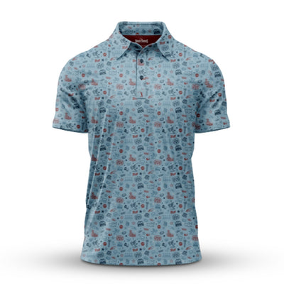 Bogey Bros - Mens Everything's Bigger Polo - Everything's Bigger