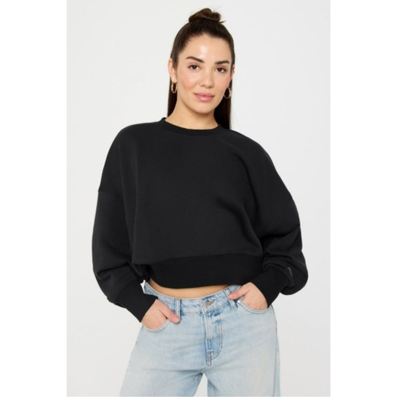 Fabletics - Womens Year Round Terry Crew Neck Sweatshirt
