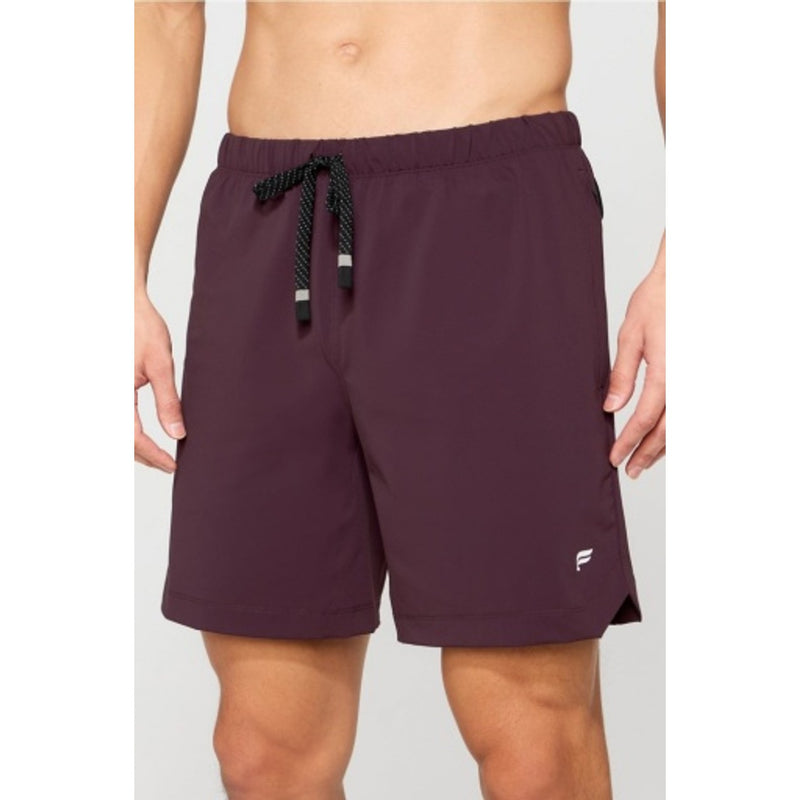 Fabletics - Mens the 7" One Short - Oxblood