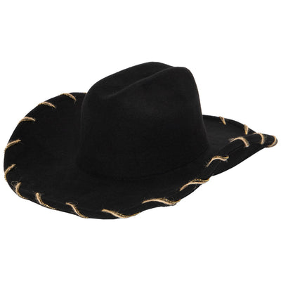San Diego Hat Company - Frye Womens Faux Felt Cattlemans Crease Cowboy