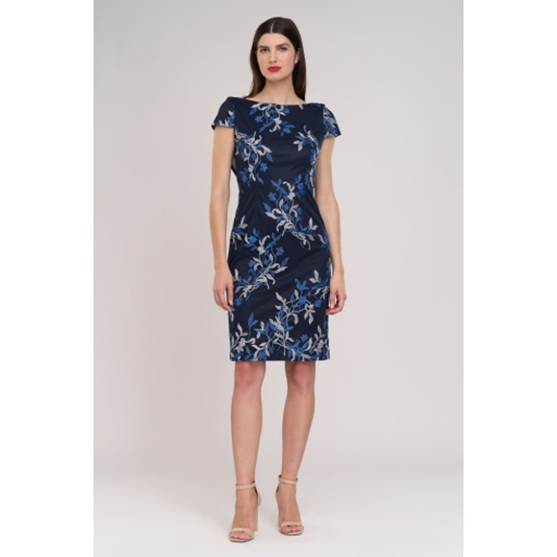 JS Collections - Womens Xenia Cocktail with Back Cowl