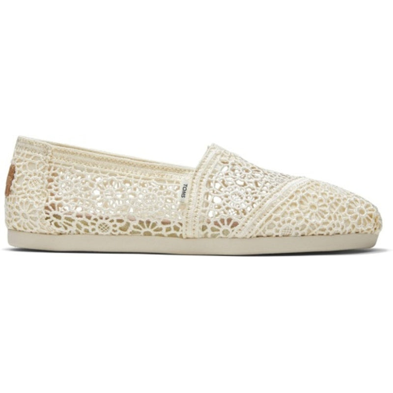TOMS - Womens Alpargata Classic - Natural Moroccan Crochet