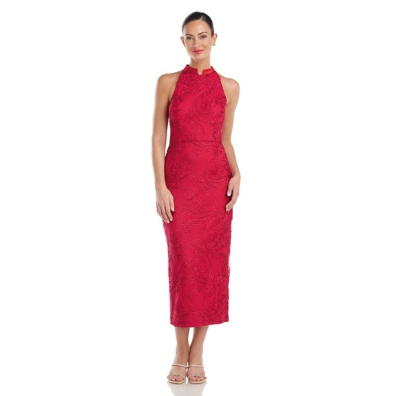 JS Collections - Womens Trina Sleeveless Tea Dress
