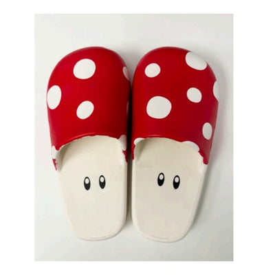 Oooh Yeah - Unisex Mushroom Red Silly Slides-Unisex-W9-10 M7-8, L