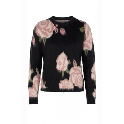 Liverpool Los Angeles - Womens Long Slv Crew Neck Dropped Shoulder Sweater