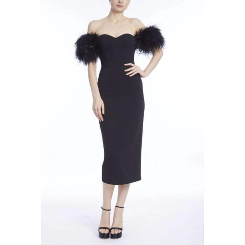 Badgley Mischka - Womens Crystal Feather Arm