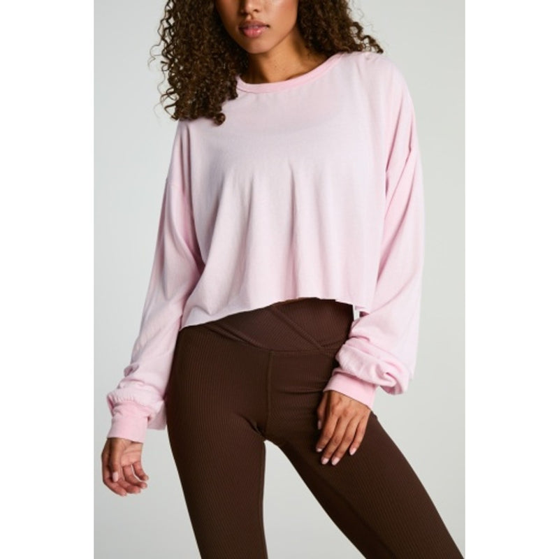 Year of Ours - Womens Cropped Long Sleeve