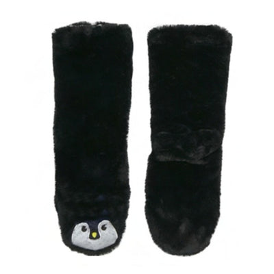Oooh Yeah - Womens Non Slip Sherpa Sock Penguin