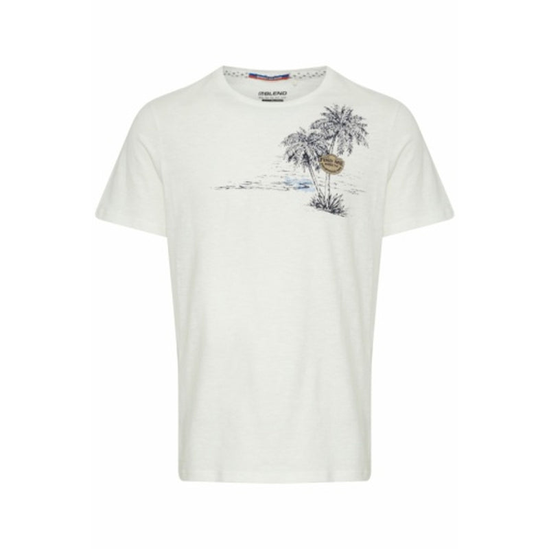 DK Company - Mens Palm Tree Front Graphic T-Shirt
