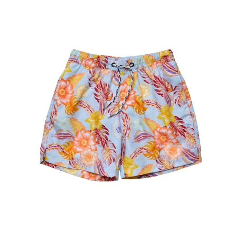 Snapper Rock - Boys Boho Tropical Sustainable Volley Board Short