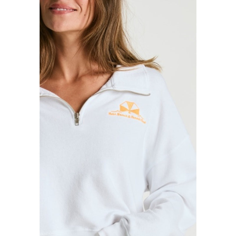 Year of Ours - Womens Year Beach Club Cotton Quarter Zip