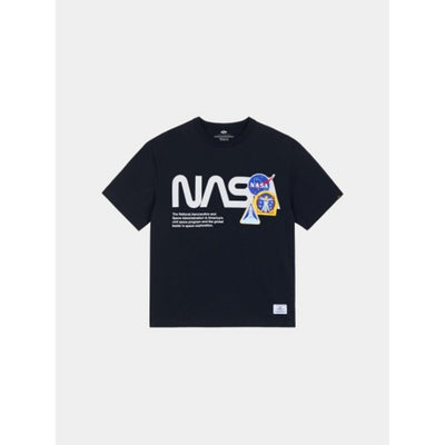 Alpha Industries - Mens Essential Relaxed Fit Tee (Nasa Galaxy)