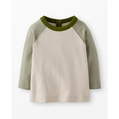 Hanna Andersson - Baby Long Sleeve Boxy Fit Baseball T-Shirt