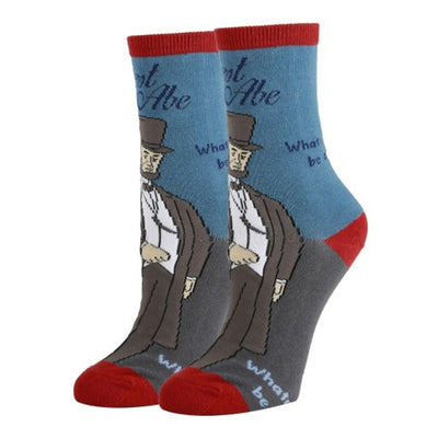 Oooh Yeah - Womens Crew Socks-Honest Abe