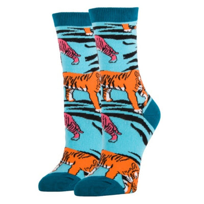 Oooh Yeah - Womens Crewtigerism Women's Crew Socks