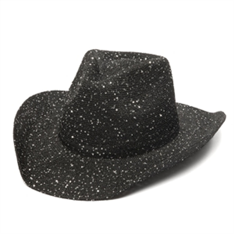 San Diego Hat Company - Sequin Machine Knit Pinch Crown Cowboy