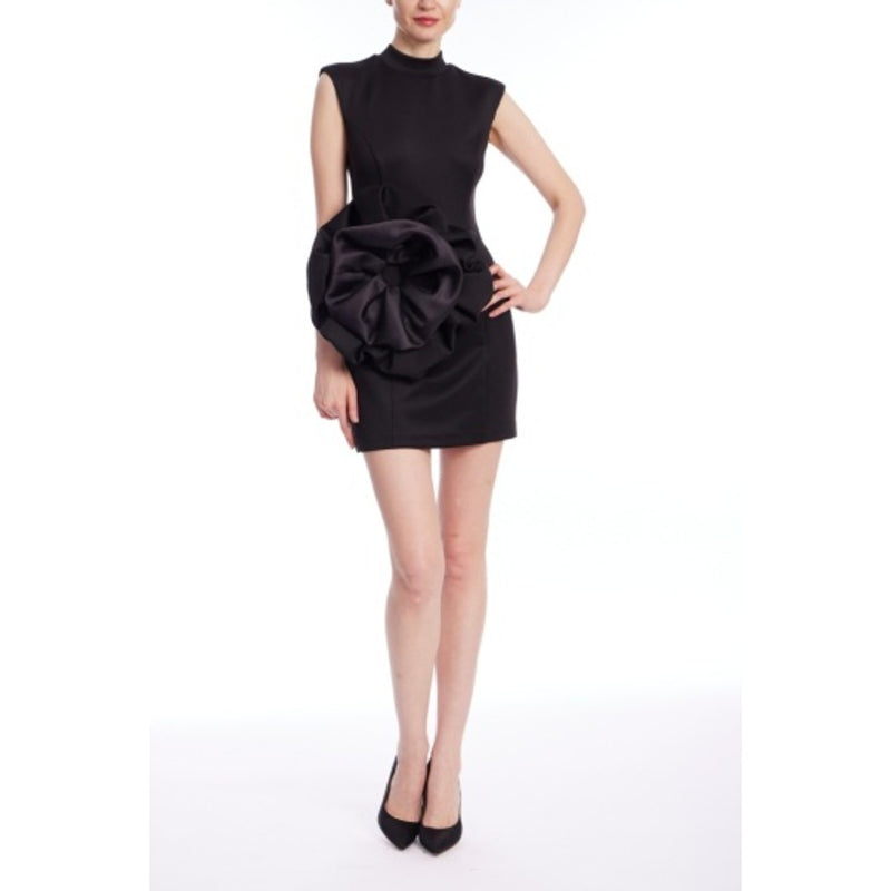 Badgley Mischka - Womens Rosette Slevless