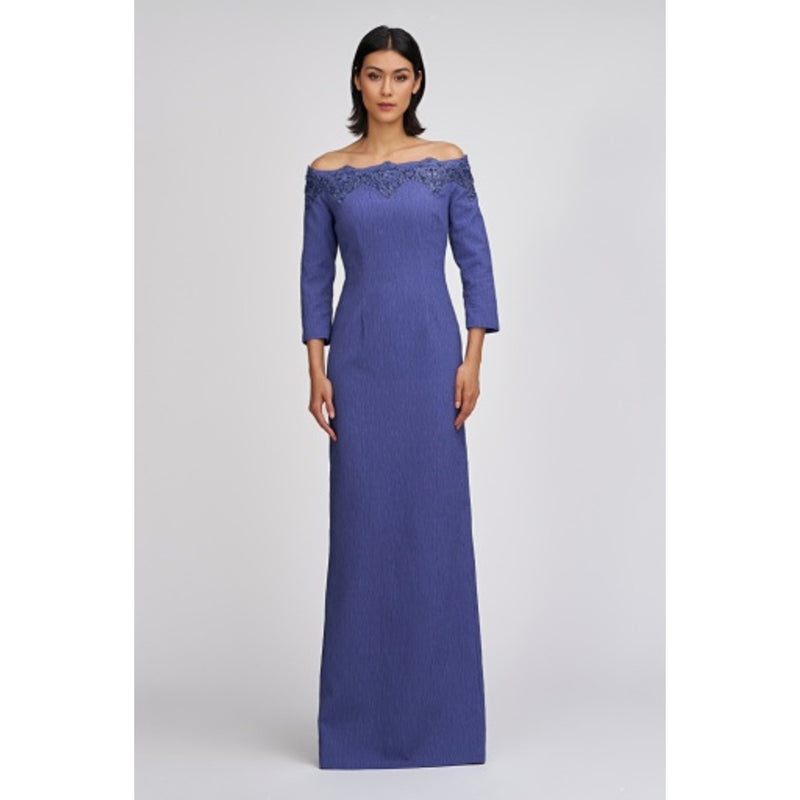 JS Collections - Womens Danna Column Gown