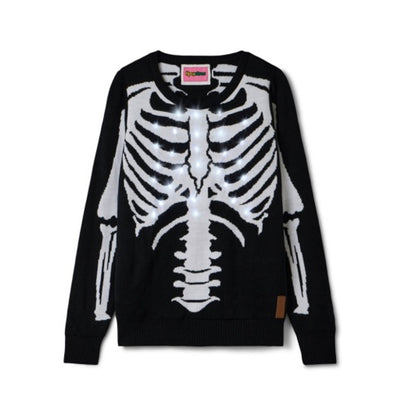 Tipsy Elves - Womens Skeleton Light Up Sweater