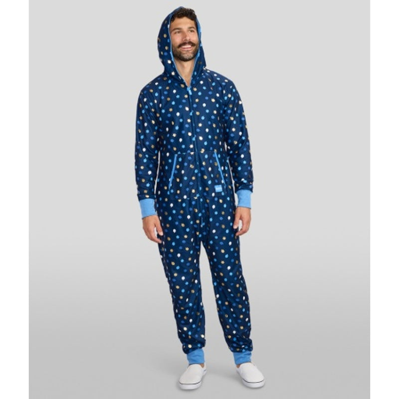 Tipsy Elves - Mens Dreidel Decor Jumpsuit