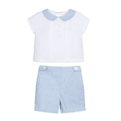 Hope & Henry - Baby Peter Pan Shirt and Short Set