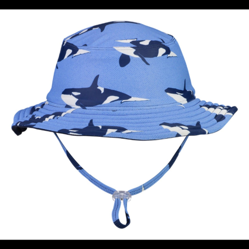 Snapper Rock - Kids Orca Ocean Reversible Bucket Hat