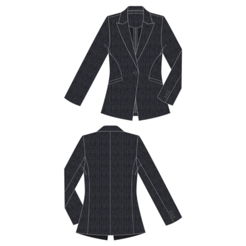 Liverpool Los Angeles - Womens Fitted Cutaway Blazer