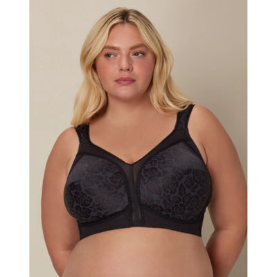 Hanes - Womens Playtex 18 Hour Ultimate Shoulder Comfort Wireless Bra - Black