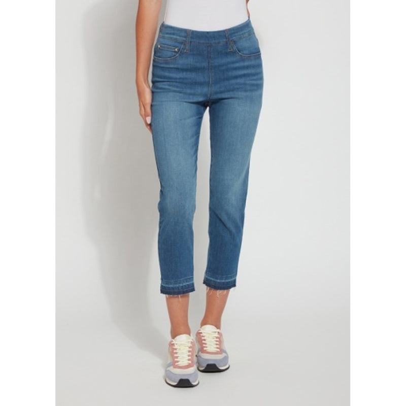Lysse - Womens Toothpick Crop Straight Premium Denim