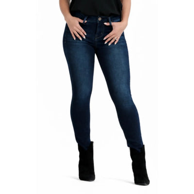 1822 Denim - Womens Petite 26" Thigh Slimming Skinny Jean