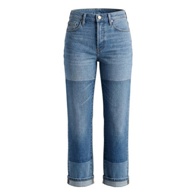 Liverpool Los Angeles - Womens Sloane Slouchy Gf Cuffed with Removed Patch 27"
