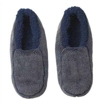 Oooh Yeah - Mens Outdoor Slipper Sherpa Blue