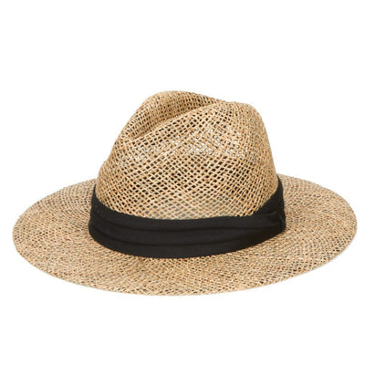 San Diego Hat Company - Sgm502-Mens Seagrass Panama Fedora