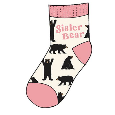 Little Blue House - Sister Bear Kids Crew Socks