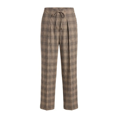 Liverpool Los Angeles - Womens Hr Crop Trouser with Drawstring 27" Ins