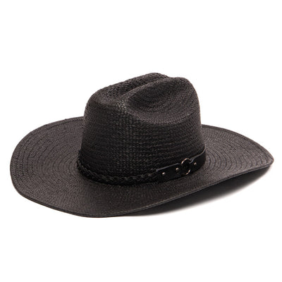 San Diego Hat Company - Womens Woven Paper Cowboy Hat